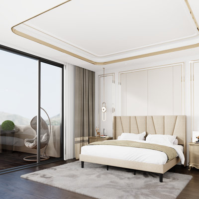 Vada upholstered platform bed hotsell